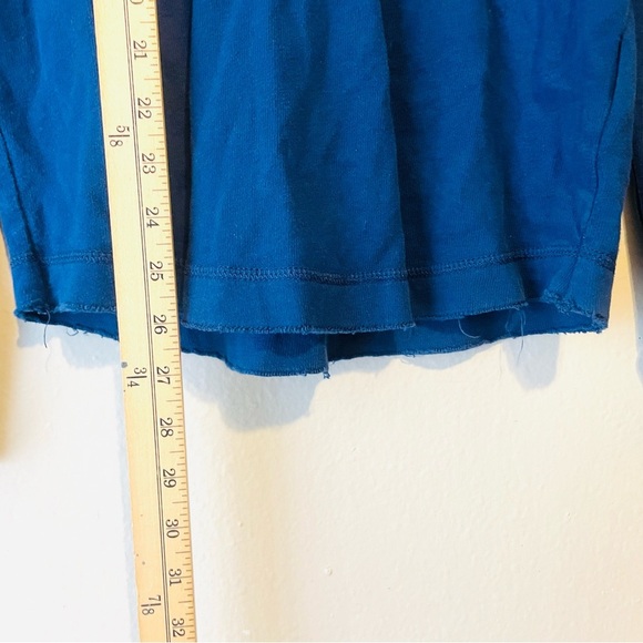 Abercrombie Fitch Shirt Mens S Muscle Fit Long Sleeve Vtg 90s Y2K Moose Blue - Picture 6 of 8